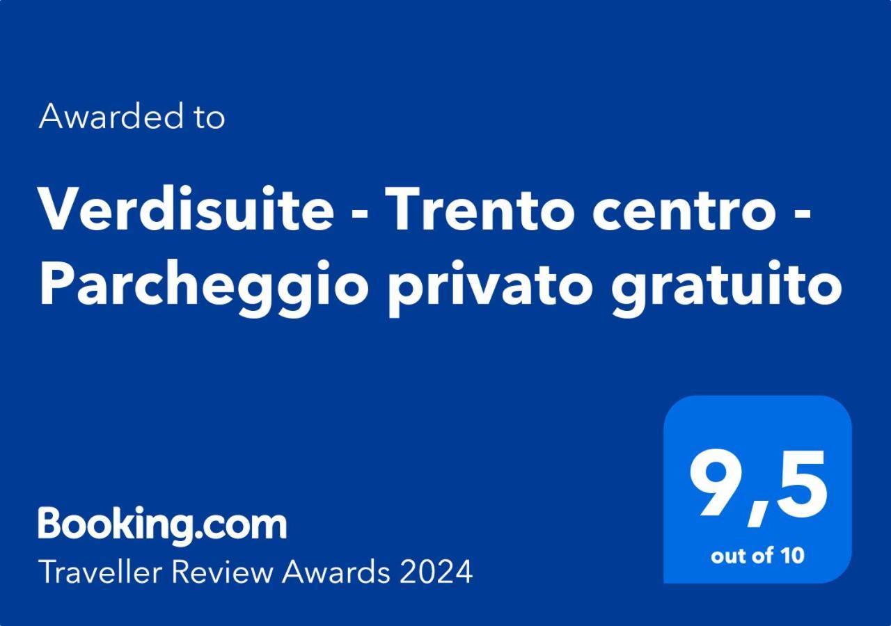 Verdisuite - Trento Centro - Parcheggio Privato Gratuito Exterior photo